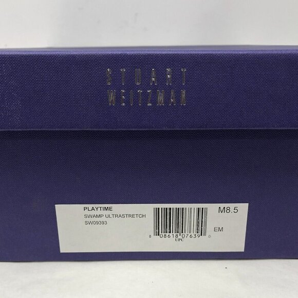 NWB STUART WEITZMAN Playtime Over The Knee Boot, Size 8.5, Swamp - Picture 4 of 4